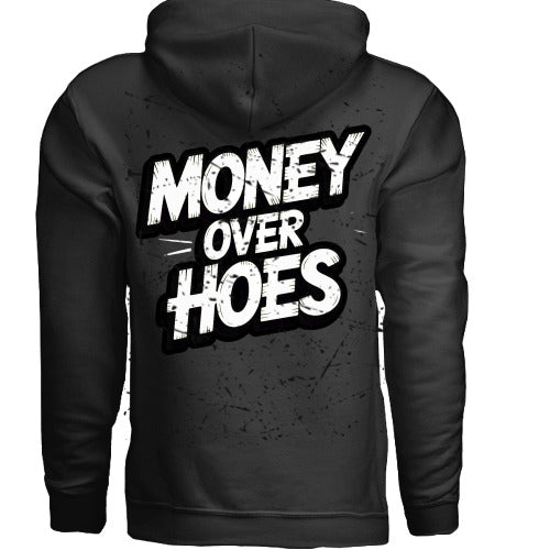 MOHxLFB Black logo hoodie